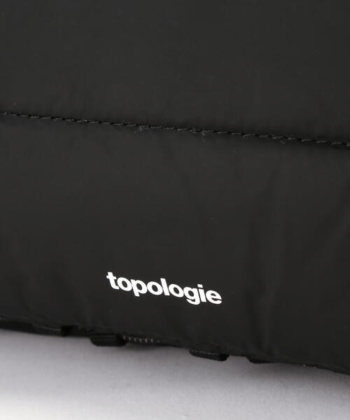 Topologie（トポロジー）の「Topologie/トポロジー   Bottle Sacoche Large Puffer ボトルサコッシュ【バッグ単体】（ショルダーバッグ・メンズ・ブラック/ベージュ・F）」の8枚目の写真