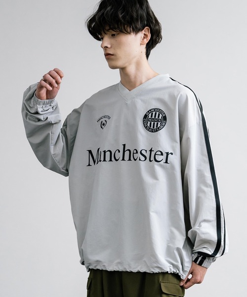 Rocky Monroe(ロッキーモンロー)の「オーバーサイズナイロンタスランバルーンスリーブピステ(ナイロンジャケット・メンズ・ネイビー/グレー/ブラック・M/L/LL)」の8枚目の写真