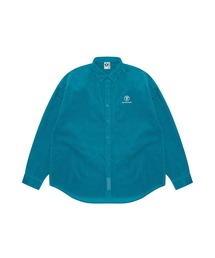 AAPE NOW LONG SLEEVE CORDUROY SHIRT