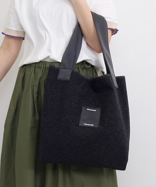 nellie メタリックトートバッグ／A4対応（トートバッグ