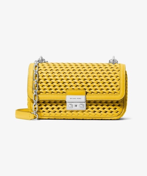 セール】TRIBECA ウーヴン レザー ショルダー スモール