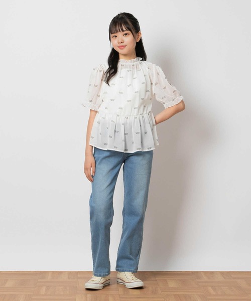 MPS（エムピーエス）の「【MPS】ストレートデニムパンツ（デニムパンツ・キッズ・ライトインディゴブルー/ダークインディゴブルー・110/120/130/140/150/160）」の6枚目の写真