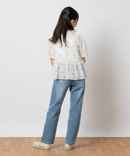 MPS（エムピーエス）の「【MPS】ストレートデニムパンツ（デニムパンツ・キッズ・ライトインディゴブルー/ダークインディゴブルー・110/120/130/140/150/160）」の9枚目の写真