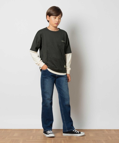 MPS（エムピーエス）の「【MPS】ストレートデニムパンツ（デニムパンツ・キッズ・ライトインディゴブルー/ダークインディゴブルー・110/120/130/140/150/160）」の10枚目の写真