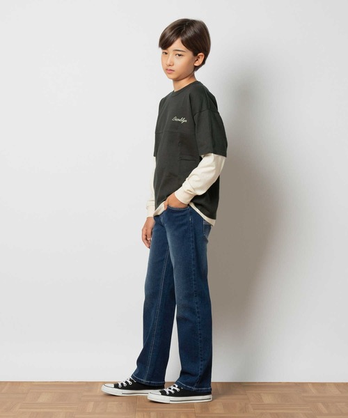 MPS（エムピーエス）の「【MPS】ストレートデニムパンツ（デニムパンツ・キッズ・ライトインディゴブルー/ダークインディゴブルー・110/120/130/140/150/160）」の11枚目の写真