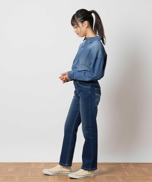 MPS（エムピーエス）の「【MPS】ストレートデニムパンツ（デニムパンツ・キッズ・ライトインディゴブルー/ダークインディゴブルー・110/120/130/140/150/160）」の14枚目の写真