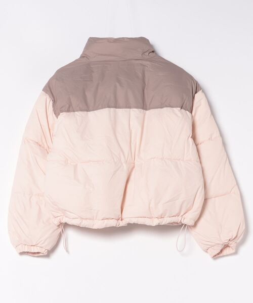 セール】配色切り替えエコダウンジャケット（ダウンジャケット/コート