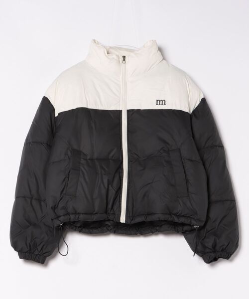 Ritzy（リッツィー）の「配色切り替えエコダウンジャケット（ダウンジャケット/コート・レディース・ブラック/ピンク/ベージュ・M/L）」の6枚目の写真