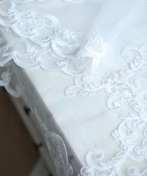 aimoha（アイモハ）の「レース刺繍ランチョンマット（ランチョンマット/テーブルウェア・レディース・ホワイト系その他/ホワイト系その他2・FREE）」の8枚目の写真