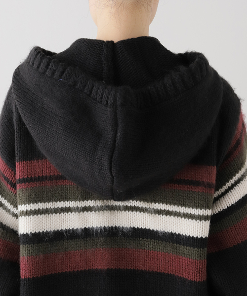 OBEY(オベイ)の「【OBEY / オベイ】 MYERS ZIP UP HOOD 151000093(ニット/セーター・レディース・ブラック/その他・SMALL)」の9枚目の写真