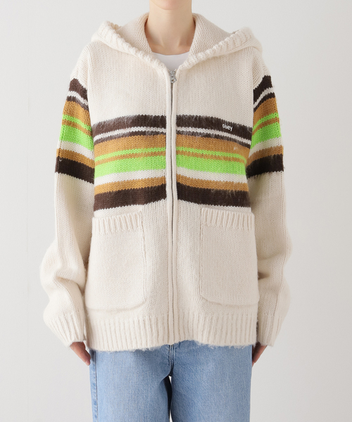 OBEY(オベイ)の「【OBEY / オベイ】 MYERS ZIP UP HOOD 151000093(ニット/セーター・レディース・ブラック/その他・SMALL)」の20枚目の写真