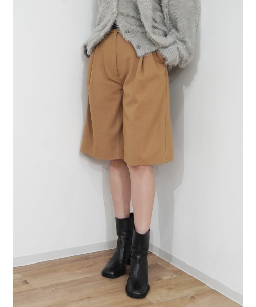 【セール】ワイドレッグハーフパンツ（その他パンツ）｜CHAROL（シャロル）