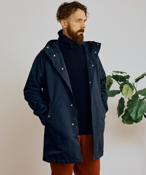 シルエットで魅せる！男女問わず楽しめる定番モッズコート＞【SIERRA