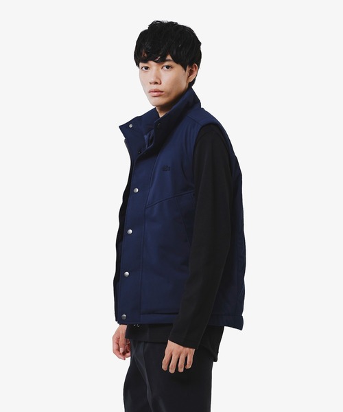 セール】RDS認証ダウン 耐水透湿 ハイネック ジップアップ ピケダウン