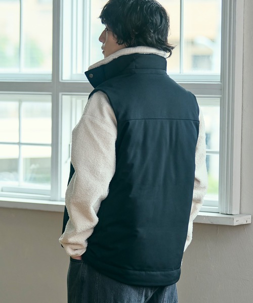 セール】RDS認証ダウン 耐水透湿 ハイネック ジップアップ ピケダウン