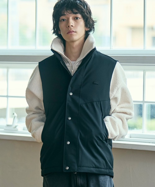 セール】RDS認証ダウン 耐水透湿 ハイネック ジップアップ ピケダウン