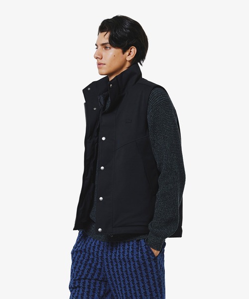 セール】RDS認証ダウン 耐水透湿 ハイネック ジップアップ ピケダウン