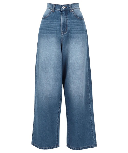 選べるサイズ カーブすぎないカーブデニム（デニムパンツ）｜KOBE