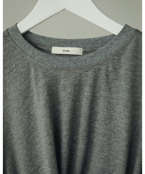 セール】Drape Cut Long T-shirts（Tシャツ/カットソー）｜anuke