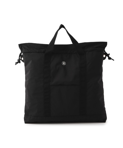 ROPE' PICNIC(ロペピクニック)の「撥水・A4対応・3WAY/ナイロンショルダートートバック(トートバッグ・レディース・ブラック/キナリ・FREE)」の3枚目の写真