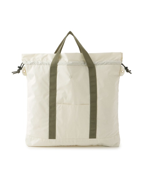 ROPE' PICNIC(ロペピクニック)の「撥水・A4対応・3WAY/ナイロンショルダートートバック(トートバッグ・レディース・ブラック/キナリ・FREE)」の21枚目の写真