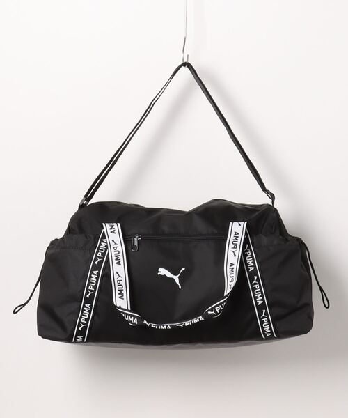 PUMA(プーマ)の「PUMA プーマ ウィメンズ トレーニング AT ESS スポーツバッグ 24L(ボストンバッグ・レディース・グレー系その他/ブラック/パープル/チェリーピンク・フリー)」の7枚目の写真