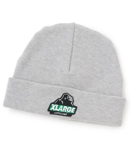 XLARGE KIDS(エクストララージキッズ)の「スランテッドOGゴリラニットキャップ(キャップ・キッズ・ブラック/パープル/グリーン/トップグレー・FREE)」の20枚目の写真