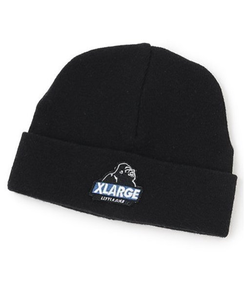 XLARGE KIDS(エクストララージキッズ)の「スランテッドOGゴリラニットキャップ(キャップ・キッズ・ブラック/パープル/グリーン/トップグレー・FREE)」の5枚目の写真