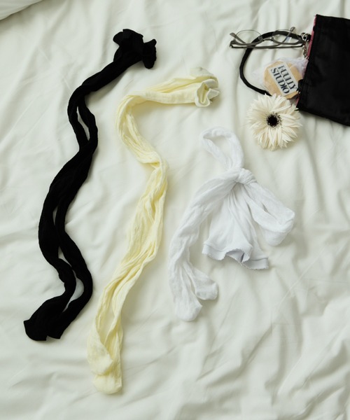 FUULLY STUDIO（フーリィーステューディオ）の「シアーレースタイツ（タイツ/ストッキング・レディース・ホワイト/ブラック/アイボリー・FREE）」の21枚目の写真