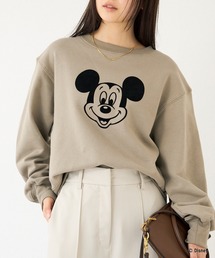 LAVEANGE | ミッキー/フロッキープリントスウェット(スウェット)