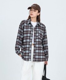 flannel plaid pattern shirt