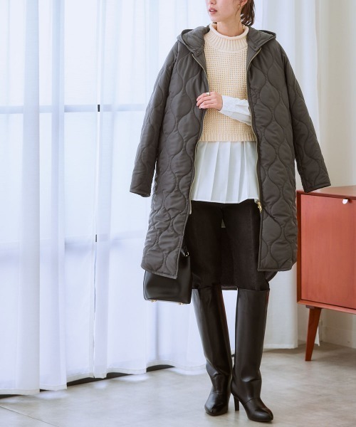 nissen（ニッセン）の「イージーケア裾プリーツ切替ブラウス（シャツ/ブラウス・レディース・ブラック/オフホワイト/ブルー・S/M/L/LL/3L）」の22枚目の写真