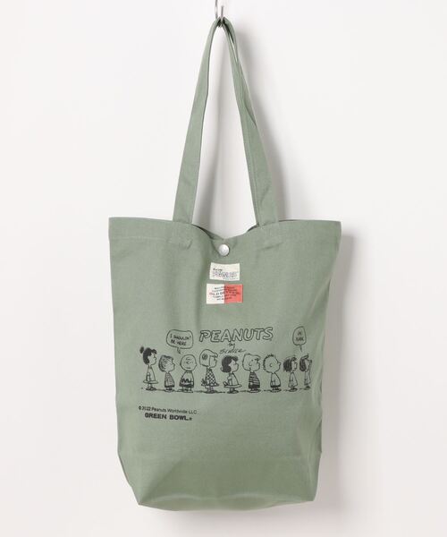 s8-40451-1【日本製】スヌーピー 【SNOOPY】 Canvas Tote Bag(FAMILY 9人)（トートバッグ）｜SNOOPY×OLD BETTY'S（スヌーピーカケルオールドベティーズ）