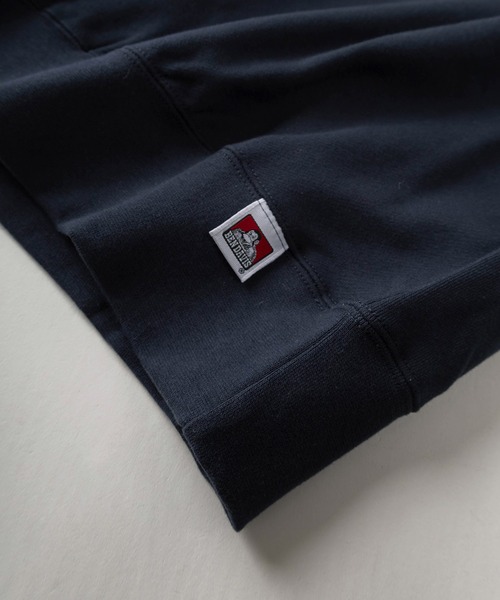 【BEN DAVIS/ベンデイビス】企業ロゴ風 ワンポイント刺繍 ワンポイント スウェット/ビッグシルエット（スウェット）｜BEN DAVIS（ベンデイビス）