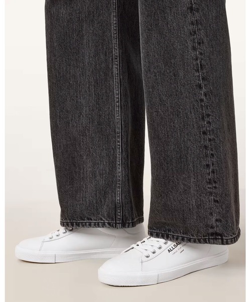 ALLSAINTS(オールセインツ)の「UNDERGROUND LEATHER LOW TOP TRAINERS | アンダーグラウンド レザー ロー トップ スニーカー(スニーカー・メンズ・ホワイト系その他・UK8/UK9/UK7/UK10)」の4枚目の写真