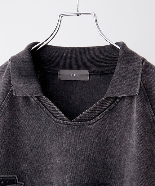 CLELヘビーウェイト ヴィンテージデザインゲームTシャツ ブラック S CLEL】Heavy Weight Vintage Design Game T-shirt