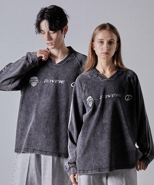 セール】【CLEL】Heavy Weight Vintage Design Game T-shirt