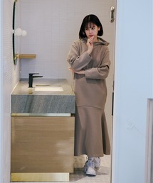 emmi | フーディーカットワンピース(ワンピース)