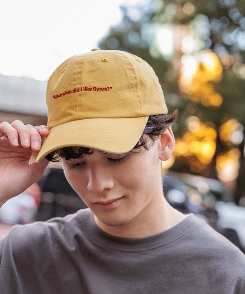 niko and...（ニコアンド）の「【今夜も餃子とブギーバック】コラボキャップ（キャップ・レディース・イエロー/レッド/アイボリー/チャコール・FREE）」の14枚目の写真