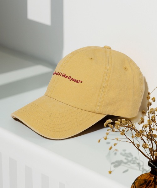 niko and...（ニコアンド）の「【今夜も餃子とブギーバック】コラボキャップ（キャップ・レディース・イエロー/レッド/アイボリー/チャコール・FREE）」の17枚目の写真