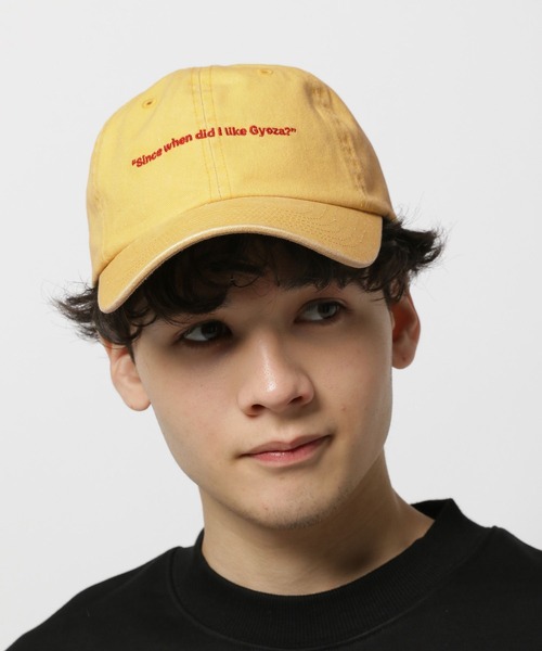 niko and...（ニコアンド）の「【今夜も餃子とブギーバック】コラボキャップ（キャップ・レディース・イエロー/レッド/アイボリー/チャコール・FREE）」の18枚目の写真