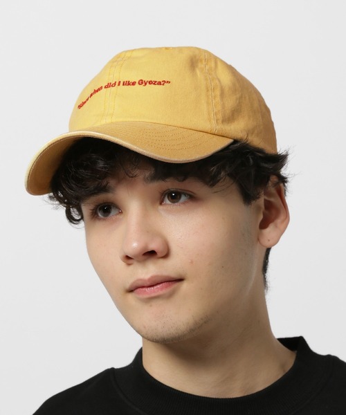 niko and...（ニコアンド）の「【今夜も餃子とブギーバック】コラボキャップ（キャップ・レディース・イエロー/レッド/アイボリー/チャコール・FREE）」の19枚目の写真