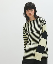 ADAM ET ROPE' | 【G.F.G.S. for ADAM ET ROPE'】別注ボートネックボーダー(Tシャツ/カットソー)