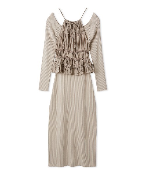 SNIDEL（スナイデル）の「アメスリ×オフショルニットセット