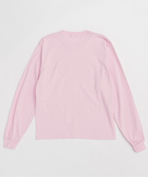 MAISON SPECIAL(メゾンスペシャル)の「FRAGILE Embroidery Long Sleeve T-shirt/FRAGILEエンブロイダリーロンTEE(Tシャツ/カットソー・レディース・チャコールグレー/ホワイト/ピンク/グレー・FREE)」の6枚目の写真