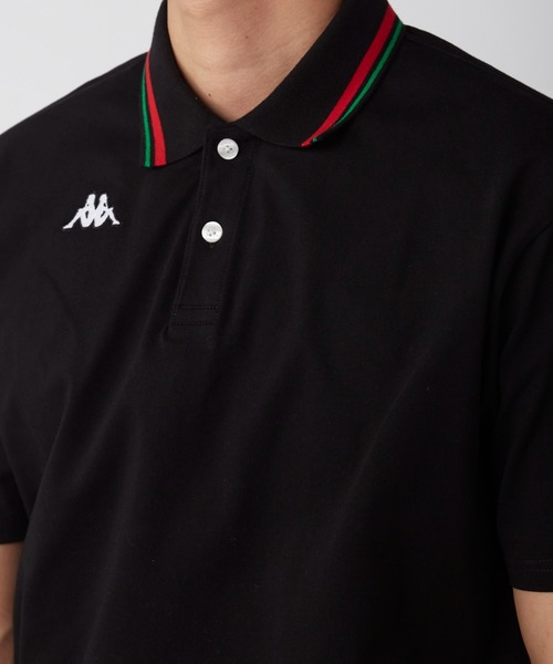 Kappa（カッパ）の「半袖ポロシャツ（ポロシャツ・メンズ・ブラック×レッド/ブラック×ブルー・MEDIUM/LARGE/X-LARGE）」の16枚目の写真