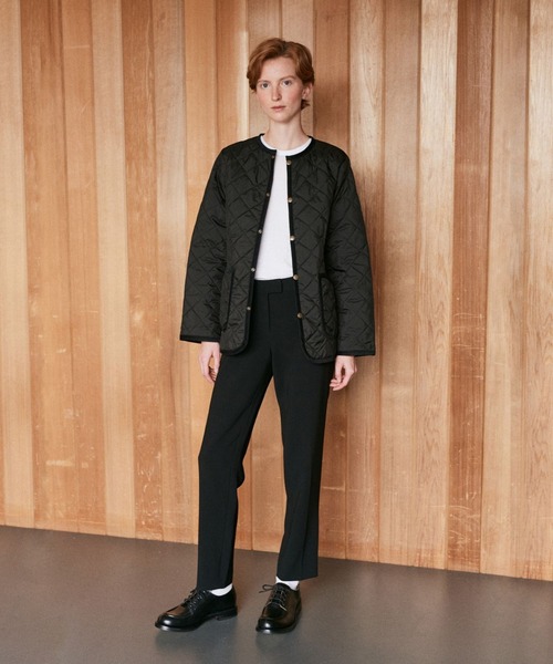 LAVENHAM（ラベンハム）の「Lightweight Lavenster Cornard Jacket Womens / ライトウェイト ラブンスター コナード ジャケット ウィメンズ（その他アウター・レディース・ダークブラック/ベージュ系その他・8/10/6/12）」の3枚目の写真