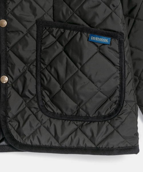 LAVENHAM（ラベンハム）の「Lightweight Lavenster Cornard Jacket Womens / ライトウェイト ラブンスター コナード ジャケット ウィメンズ（その他アウター・レディース・ダークブラック/ベージュ系その他・8/10/6/12）」の16枚目の写真