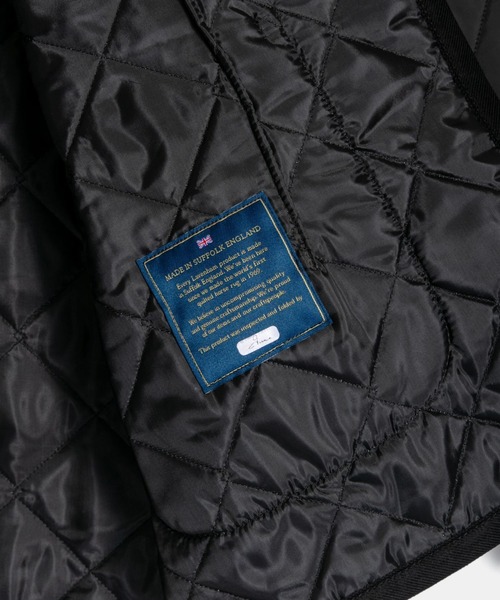 LAVENHAM（ラベンハム）の「Lightweight Lavenster Cornard Jacket Womens / ライトウェイト ラブンスター コナード ジャケット ウィメンズ（その他アウター・レディース・ダークブラック/ベージュ系その他・8/10/6/12）」の17枚目の写真