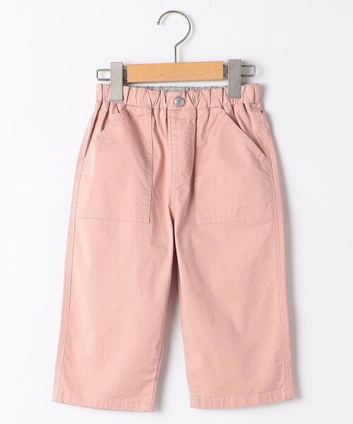 SHIPS（シップス）の「SHIPS KIDS:140～150cm / カラー 6分丈 ショーツ（その他パンツ・キッズ・ピンク/ライトグリーン/ネイビー/ベージュ・140/150）」の4枚目の写真